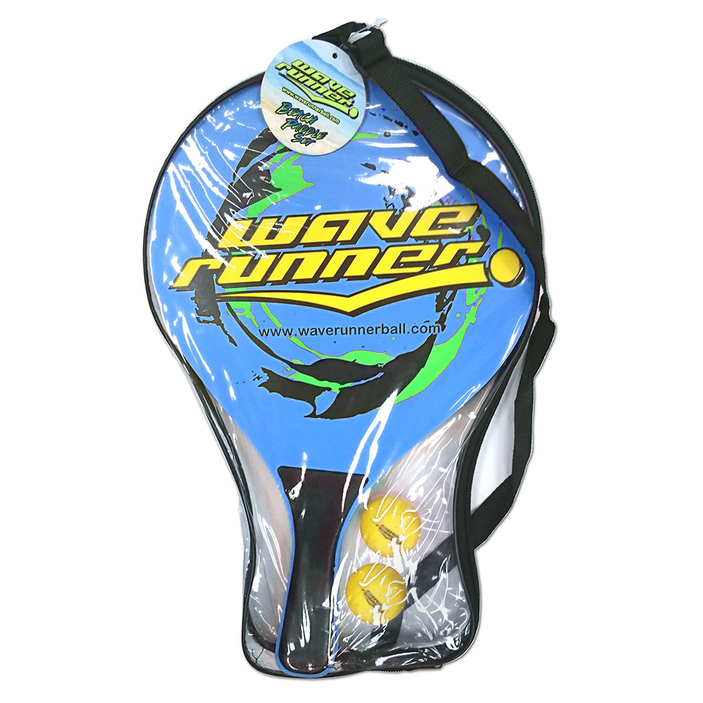 Wave Runner WaveRunner Beach Racquet/Ball Paddles Set Outdoor Children Play Toy Assort (2 Pack) — image 2