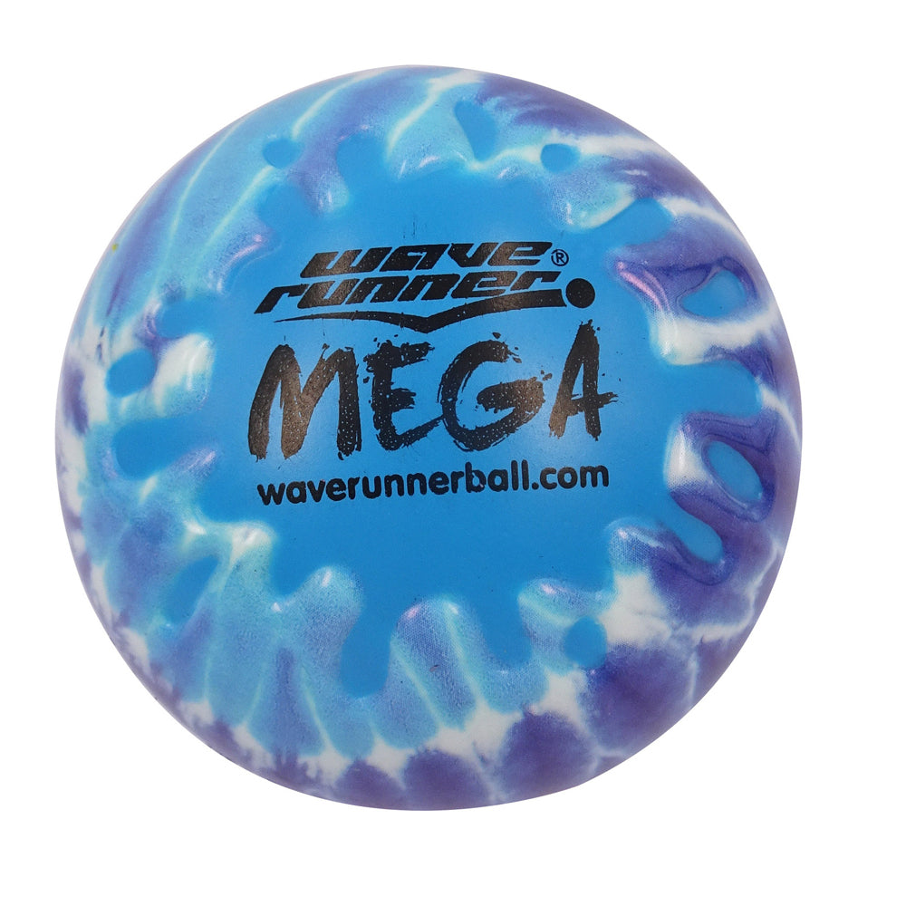 Wave Runner Tiedye Series Mega Water Skipping Ball Outdoor Pool Toy Assorted