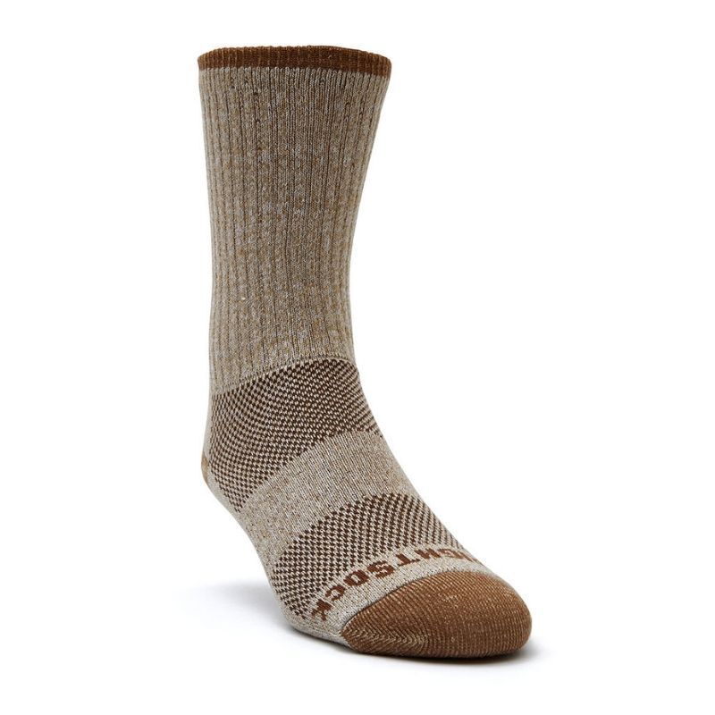 Wrightsock Adventure Crew Khaki Marl Unisex Outdoor Hiking Socks XL AU 12+ Mens — image 3
