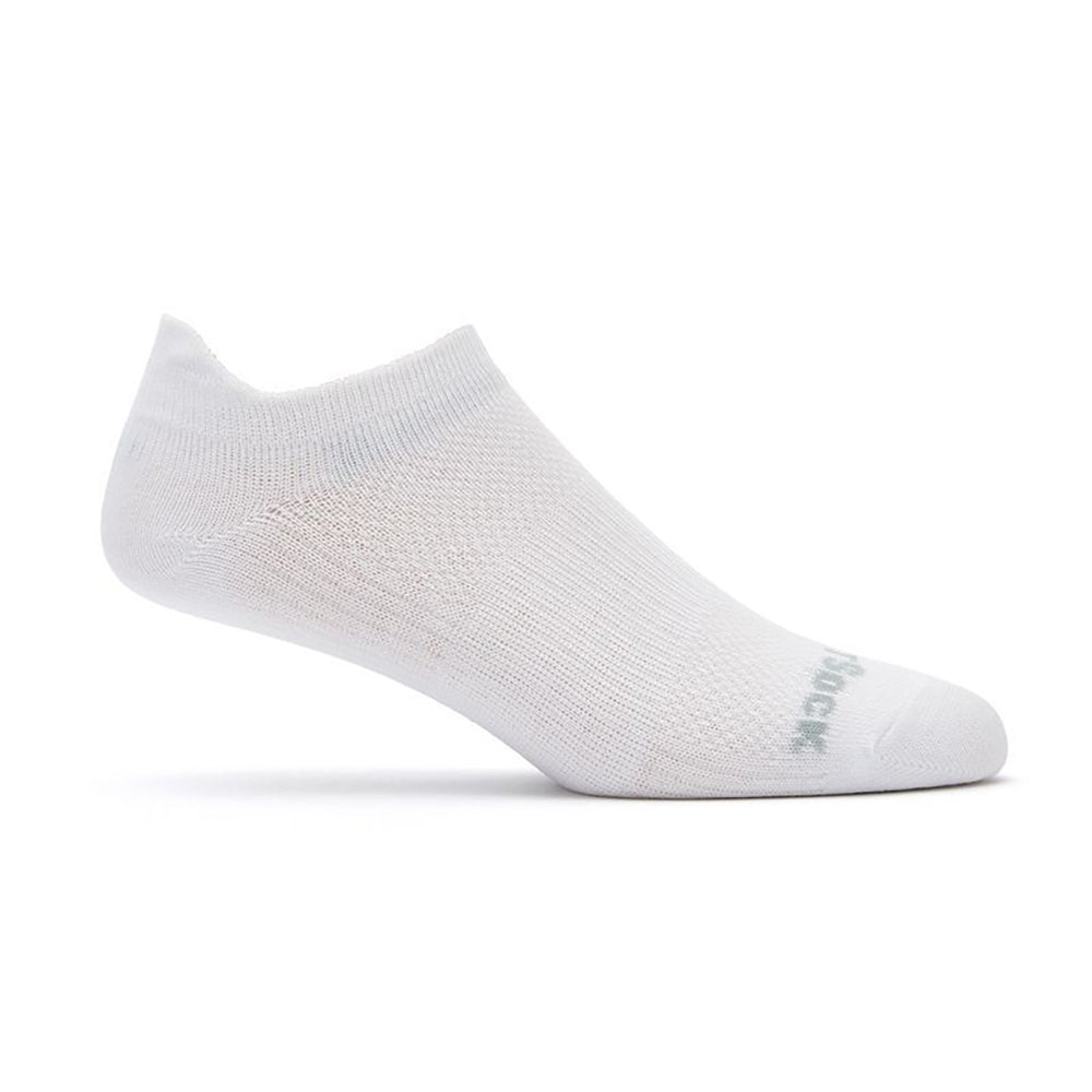 Wrightsock Coolmesh II Tab M AU 4-7.5 Mens/6.5-9 Womens White Unisex Socks