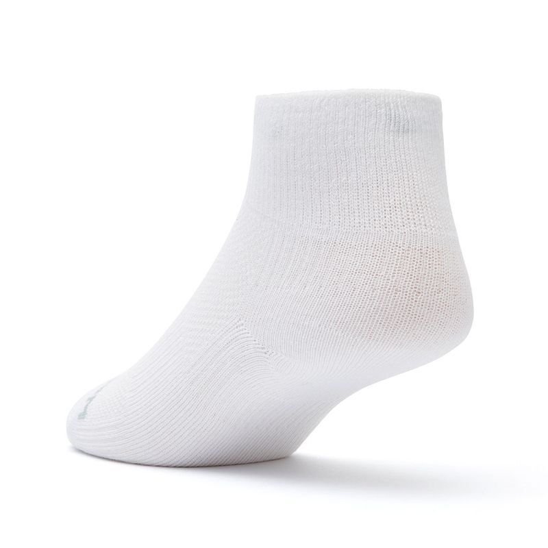 Wrightsock Coolmesh II Quarter White Unisex Socks M AU 4-7.5 Mens/6.5-9 Womens — image 4