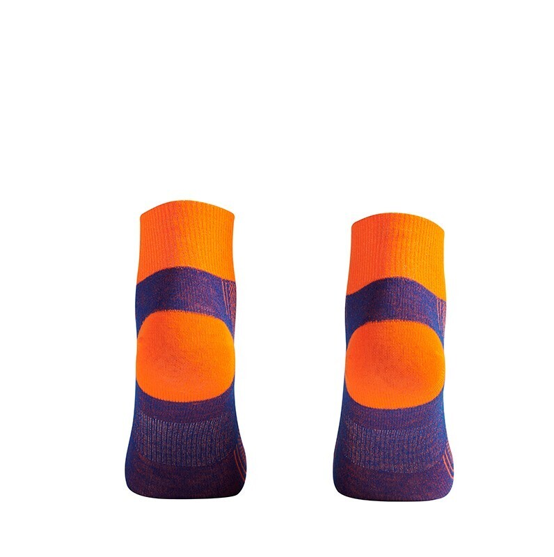 Wrightsock Coolmesh II Quarter Royal/Orange Socks M AU 4-7.5 Mens/6.5-9 Womens — image 3