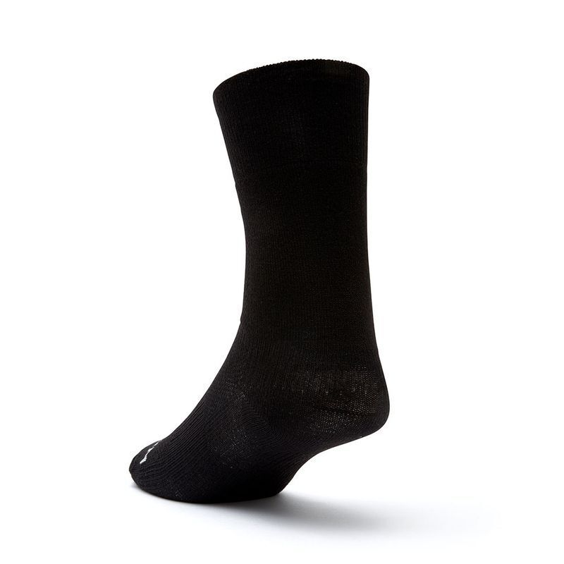 Wrightsock Coolmesh II Crew M AU 4-7.5 Mens/6.5-9 Womens Black Unisex Socks — image 4