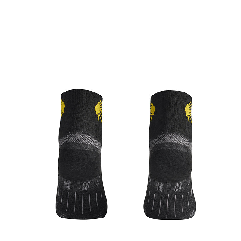 Wrightsock Eco Explore Quarter Black/Camino Socks M AU 4-7.5 Mens/6.5-9 Womens — image 4