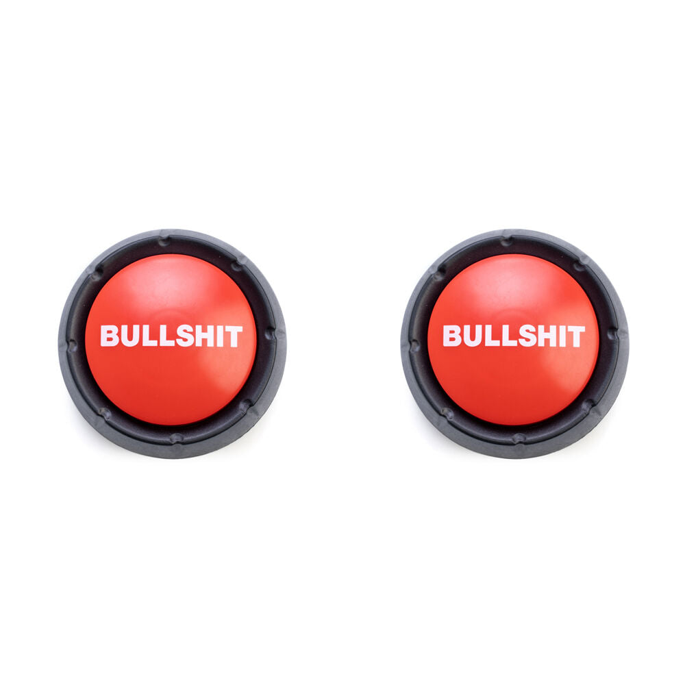 Mdi Bullshit Button Novelty Sound Party Game Red Fun & Curiosity (2 Pack)