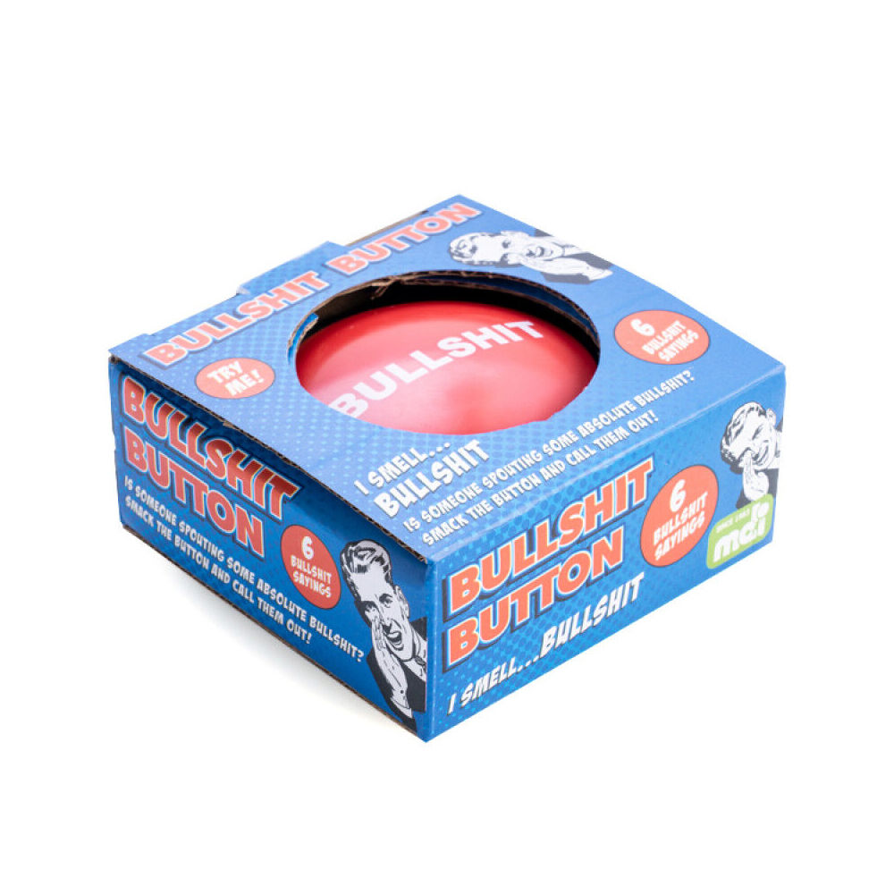 Mdi Bullshit Button Novelty Sound Party Game Red Fun & Curiosity (2 Pack) — image 5