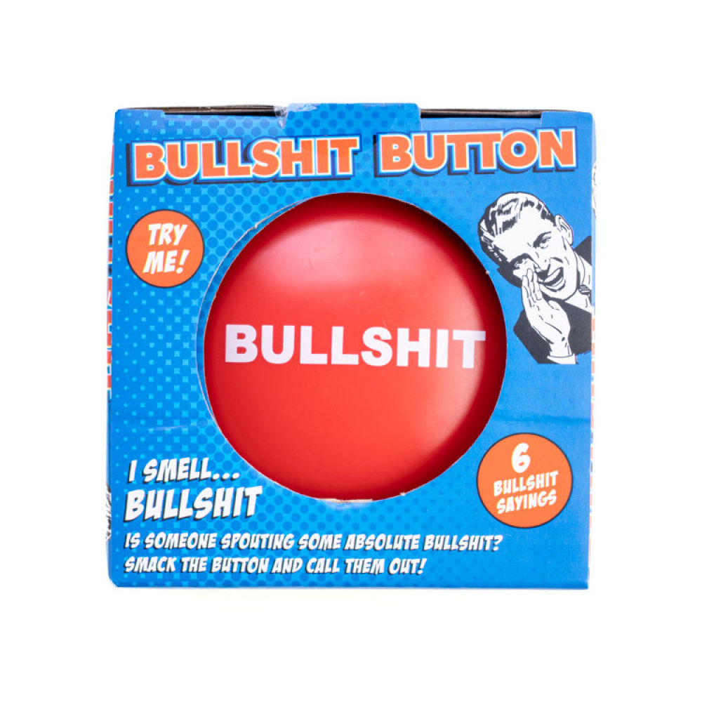 Mdi Bullshit Button Novelty Sound Party Game Red Fun & Curiosity — image 3