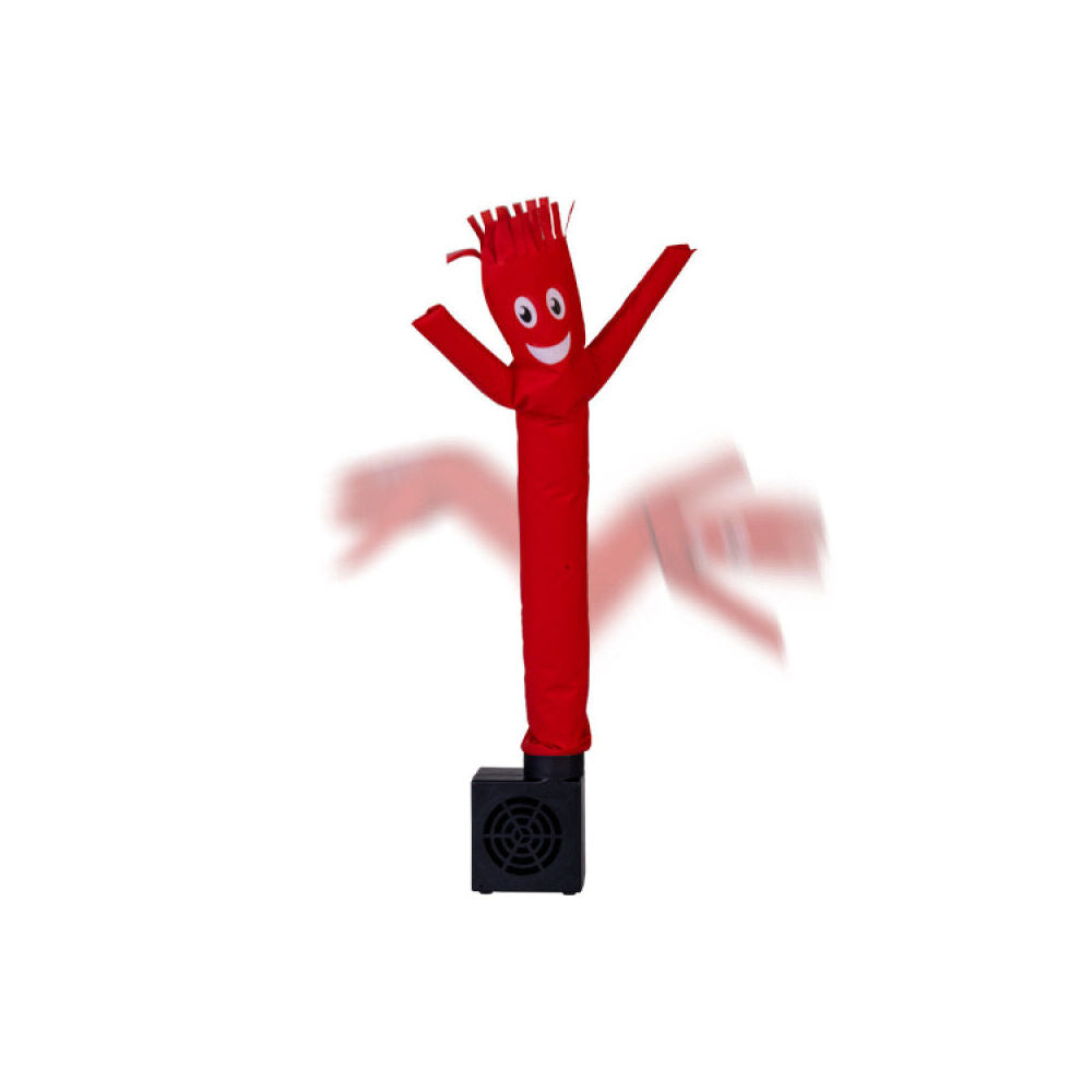 Worlds Smallest Inflatable Tube Man Cartoon Design Desk Decor Red Fun Toy (2 Pack) — image 3