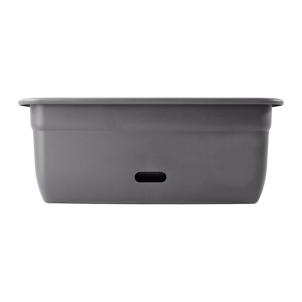 Homeleisure WaterSaver Rect Planter GardenFlower/Plant Pot 45cm Dark Grey (6 Pack)