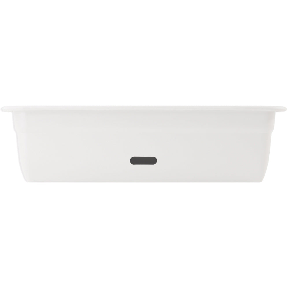 Homeleisure WaterSaver Rect Planter Flower/Plant Pot Garden Decor 60cm White (3 Pack) — image 2