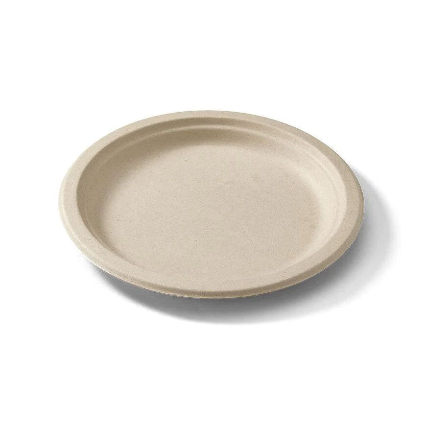 Eco Soulife Disposable/Compostable Harvest Dinner Party Food 23cm Plates (10 Pieces) — image 2