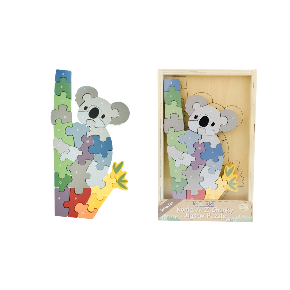 Kaper Kidz Koala A-Z Chunky Kids/Children Jigsaw Puzzle Educational Toy 3y+