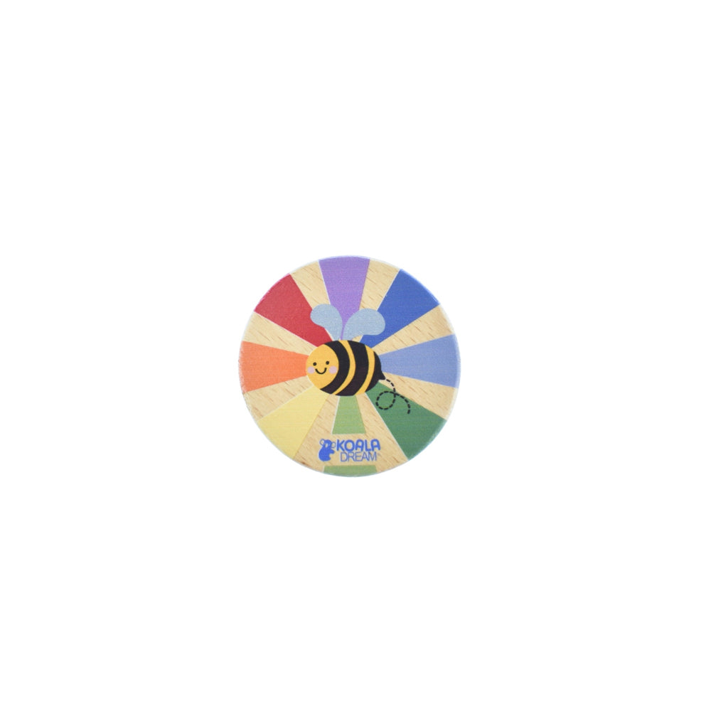 Koala Dream Buzzy Days Bee Rainbow Kids/Children Yo-Yo Round Fun Toy 3y+ (6 Pack) — image 3