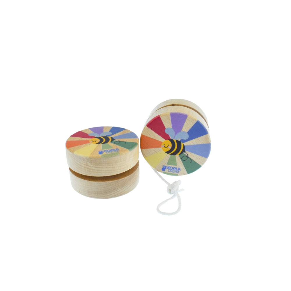 Koala Dream Buzzy Days Bee Rainbow Kids/Children Yo-Yo Round Fun Toy 3y+ (6 Pack) — image 5