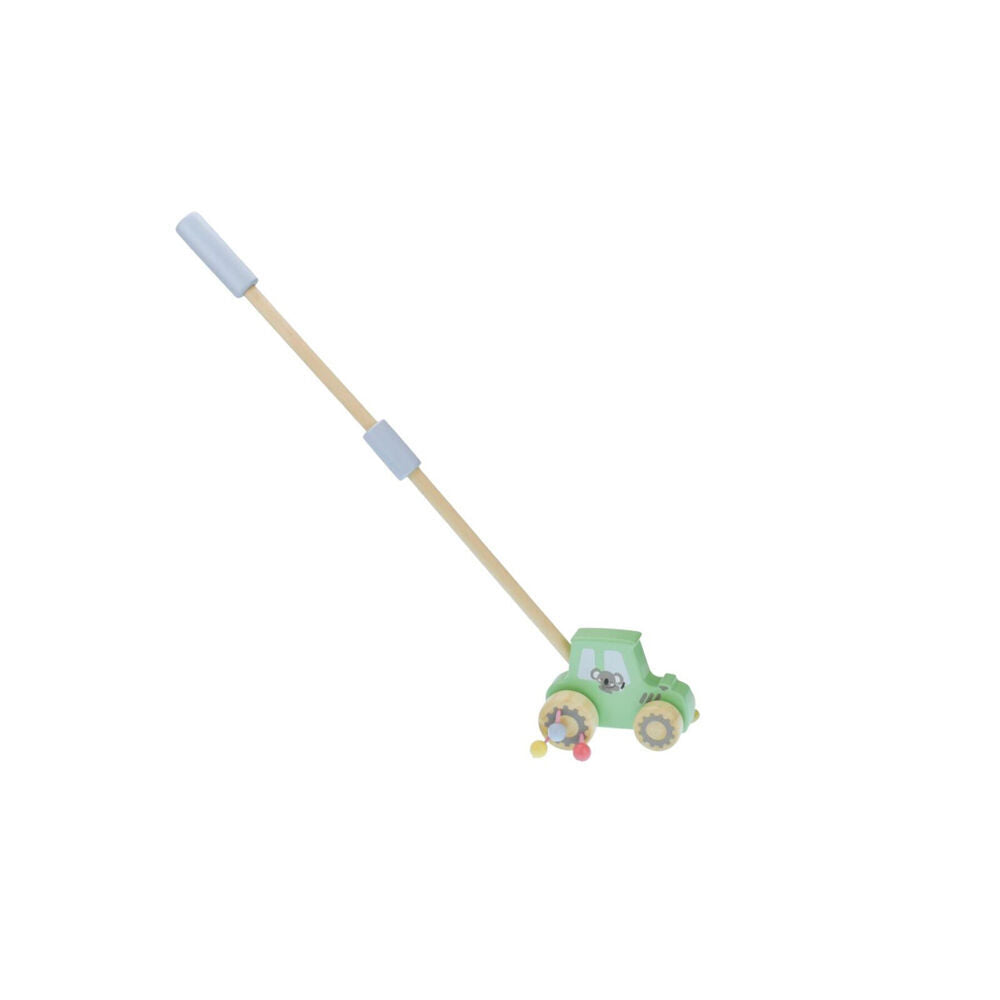 Kaper Kidz Wooden Push Along Tractor Walking Assitance Toy 12m+ (2 Pack) — image 2