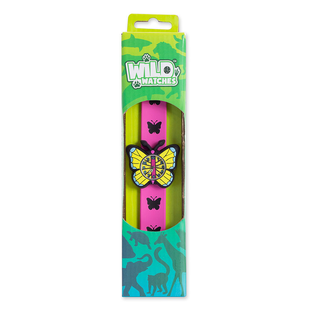 Wild Watches 7039 Analogue 25cm Butterfly Wrist Watch Kids Jewelry Toy 3y+ (2 Pack) — image 2