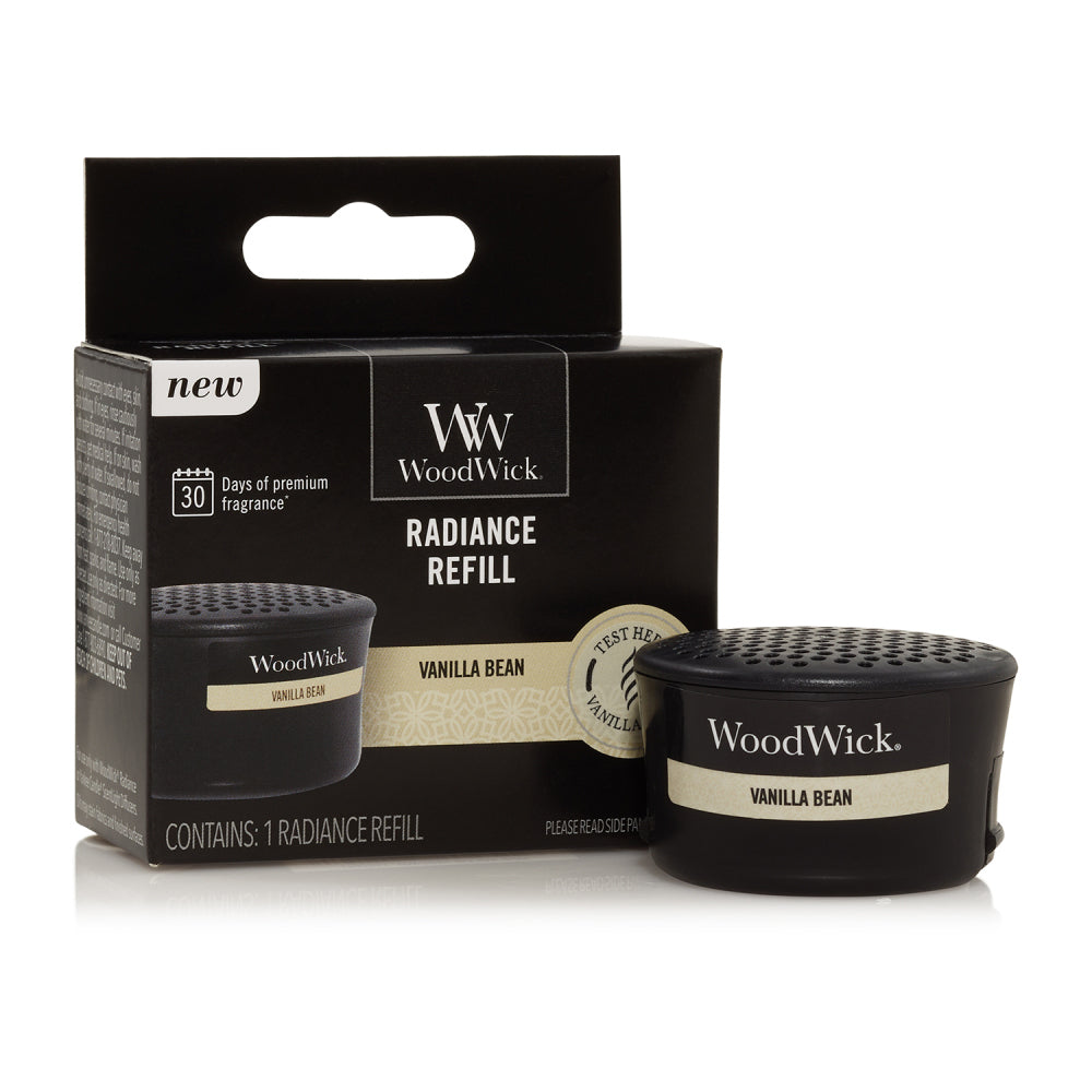 Woodwick Vanilla Bean 1.28oz Radiance Diffuser Refill Home Air Fragrance