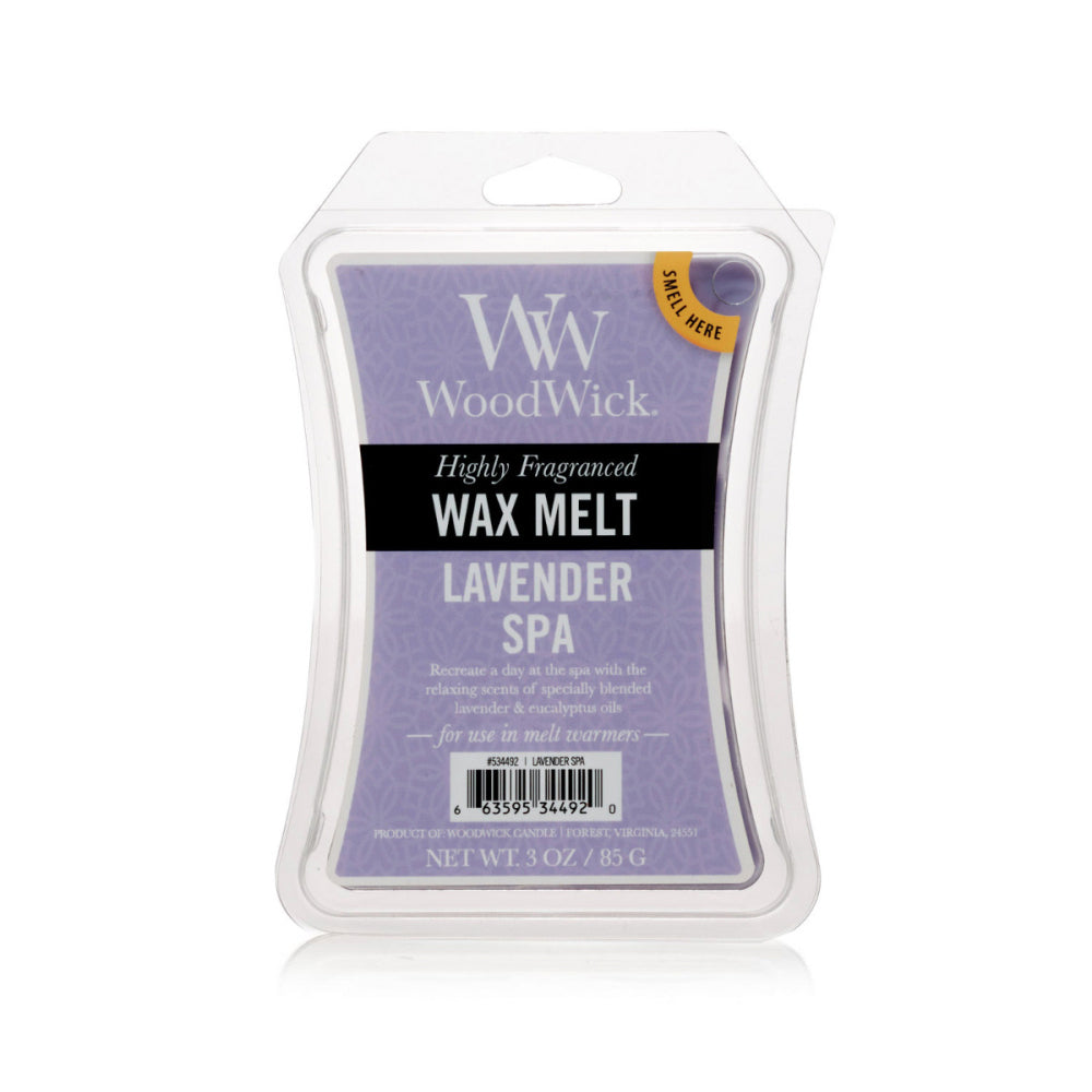 Woodwick 9.7oz Lavender Spa Scented Wax Melt Home Exquisite Fragrance Cube (4 Pack) — image 5
