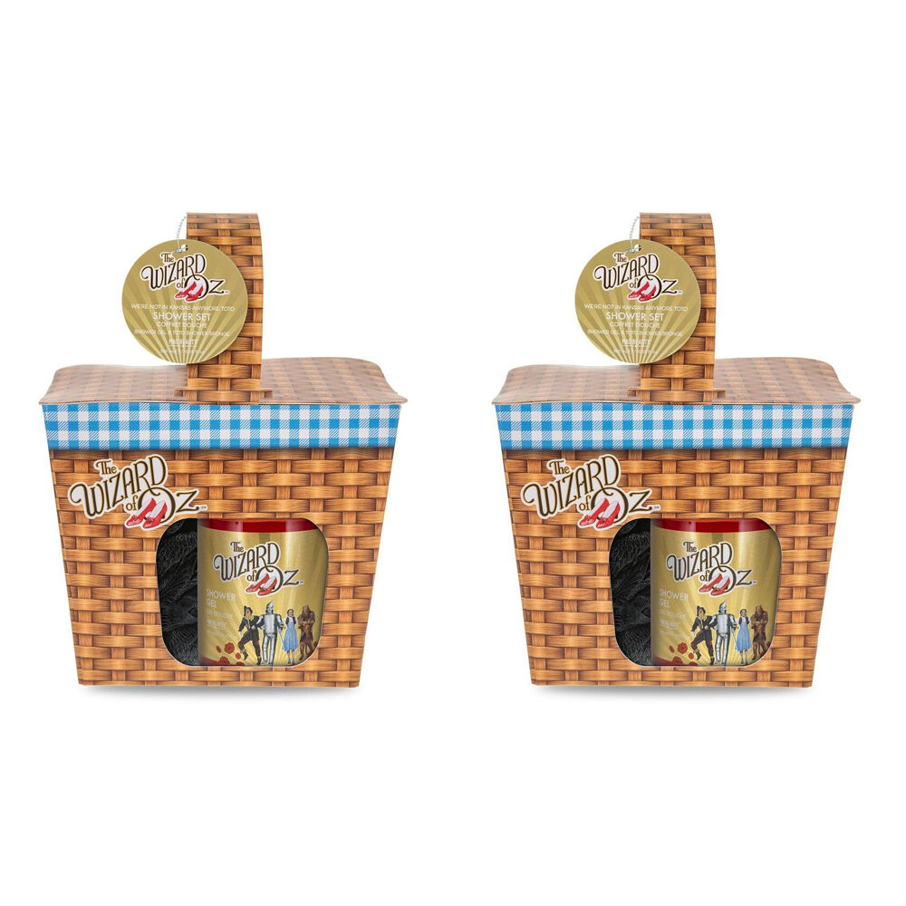 Warner Bros Wizard of Oz Basket Scented Shower Set 300ml Poppy Temptation (2 Pack)