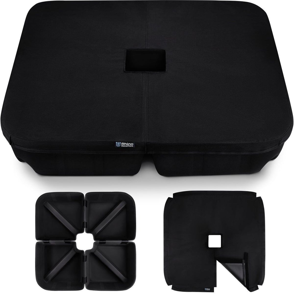 Rhino EVA Stand Base Weight Square Holder For 90kg Cantilever Umbrella Black — image 3