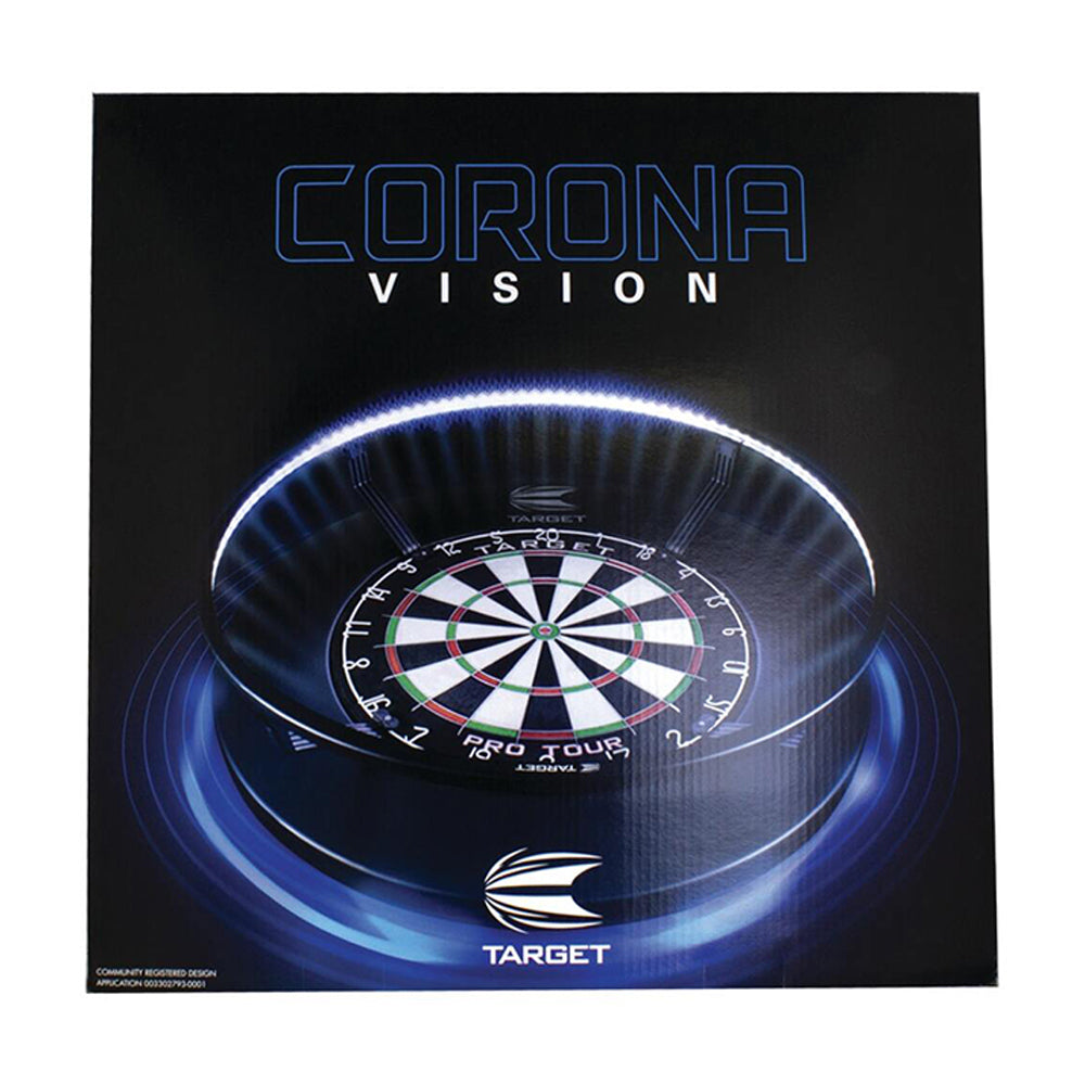 Target Corona Vision Electric LED Light Magnetic Rim Attachment For Dart Board — image 2