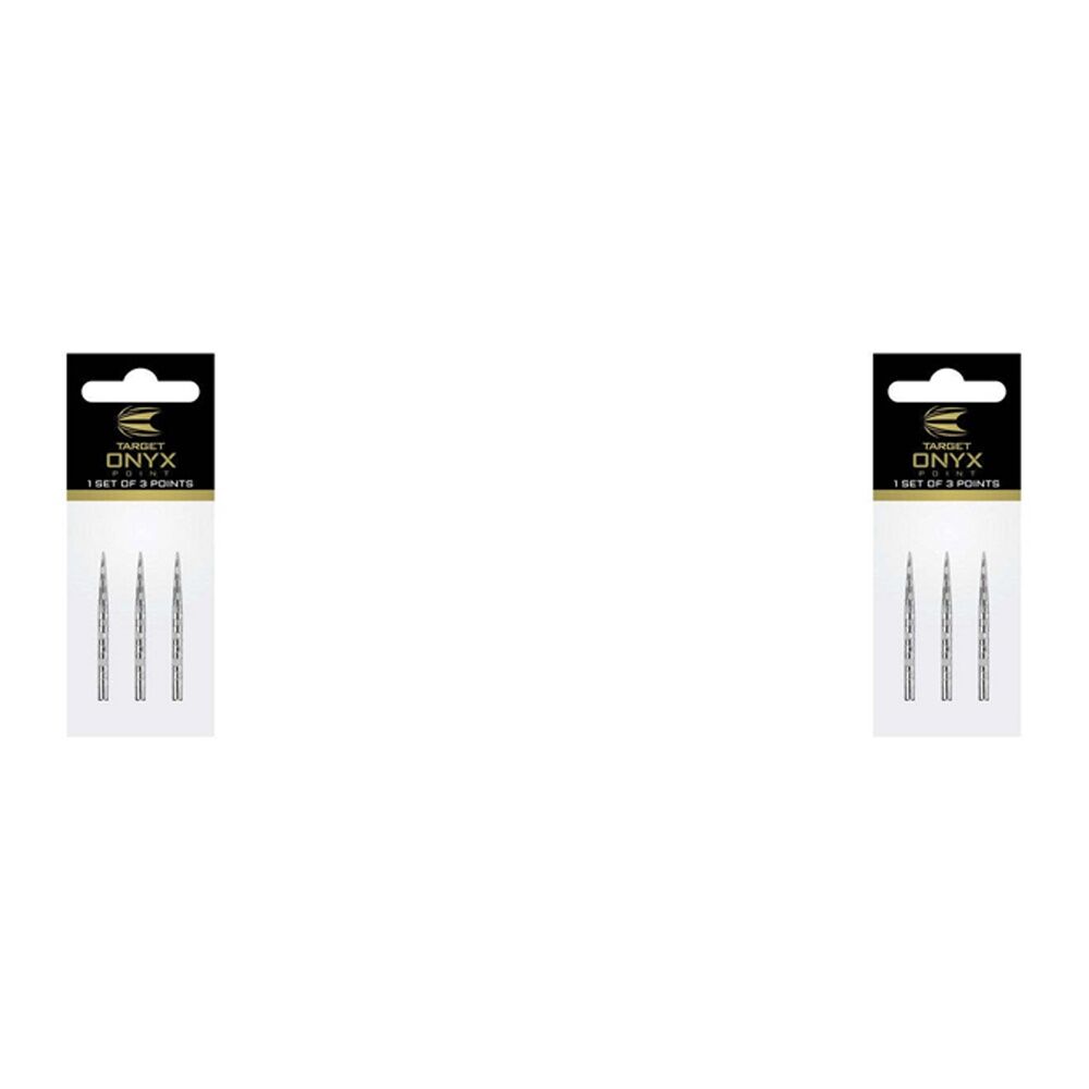 Target 35mm Diamond Pro Swiss Point Accessory For Darts SP Barrels Silver (6 Pieces)