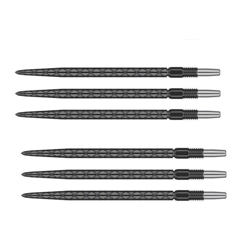 Target Swiss Diamond Pro Steel Tip Quick-Change Dart Points 40mm Black (6 Pieces)