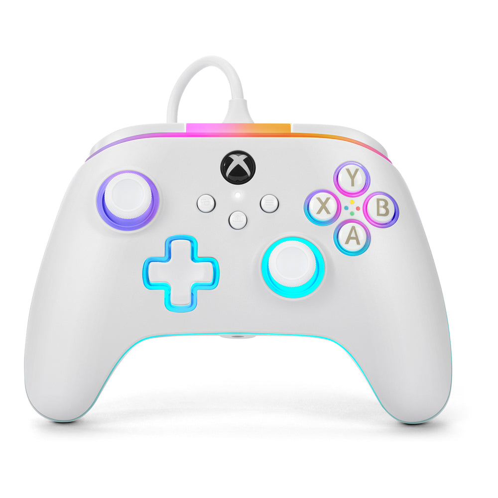 Powera Xbox Series S/X 3m Wired Console Gaming Controller Lumectra White — image 5