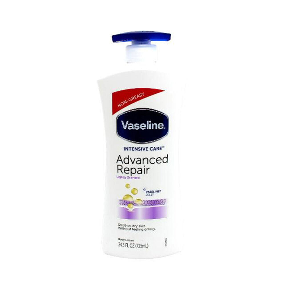 Vaseline Intensive Care Advanced Repair Body Lotion For Dry Skin 725ml (3 Pack) — image 2