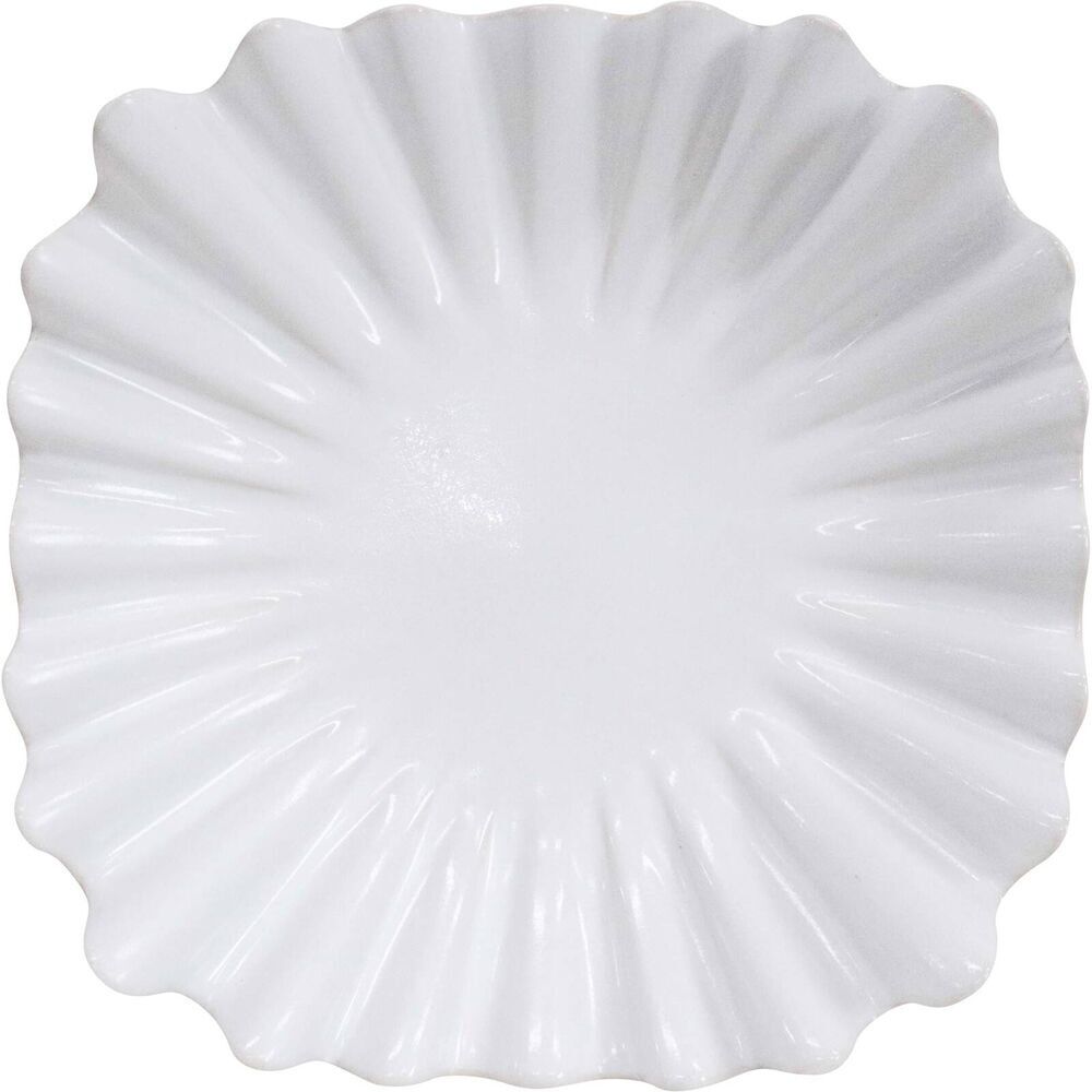 LVD Stoneware Decorative Bowl Elle Home/Room Tabletop Decor 32.5cm White — image 2