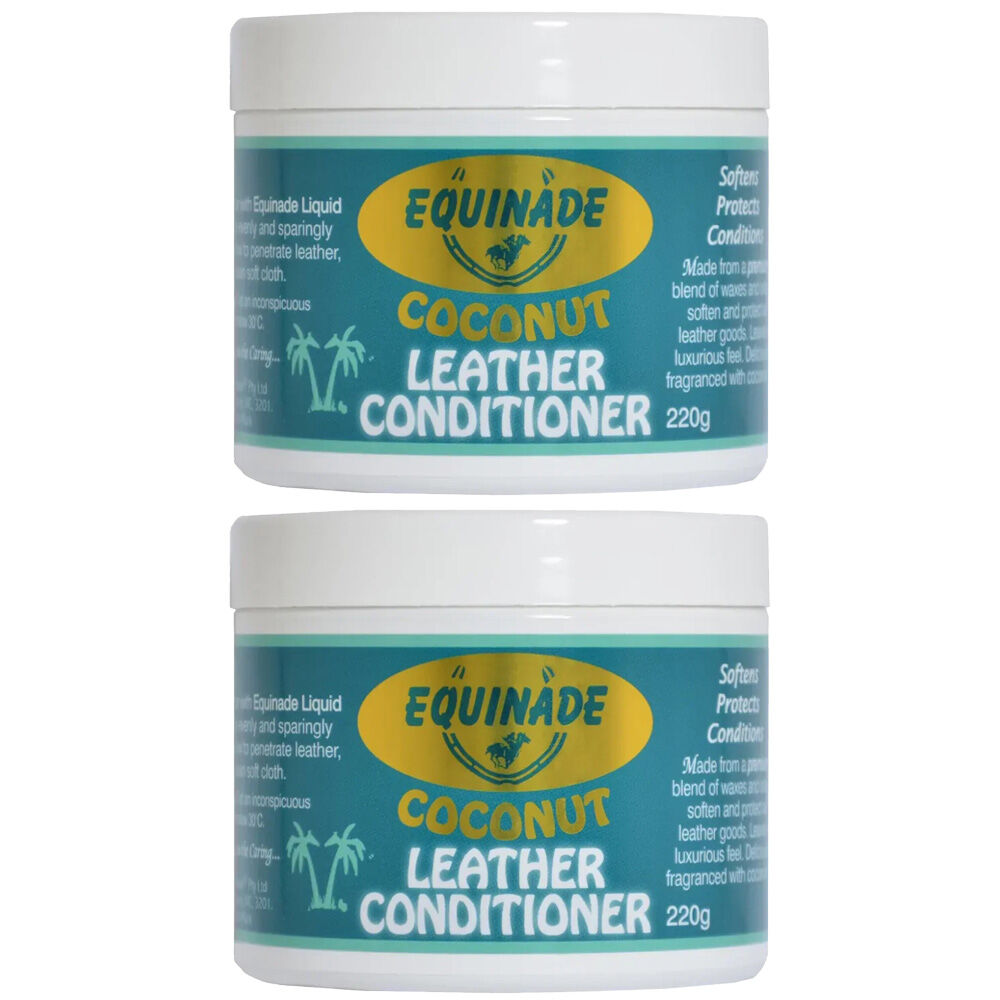 Equinade Coconut Leather Conditioner Nourishes & Protects 220g (2 Pack)