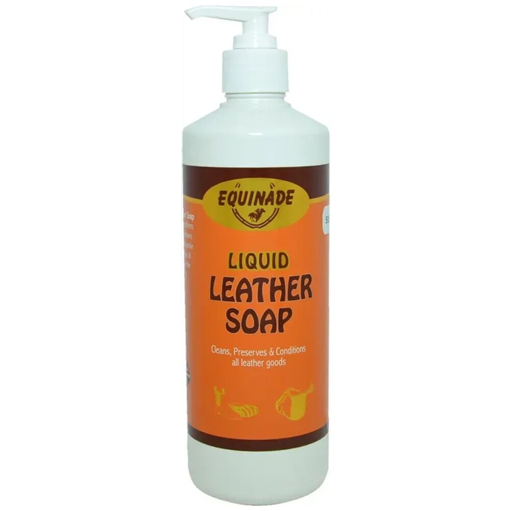 Equinade Liquid Leather Soap Cleaner & Conditioner w/ Pump 500ml (2 Pack) — image 2