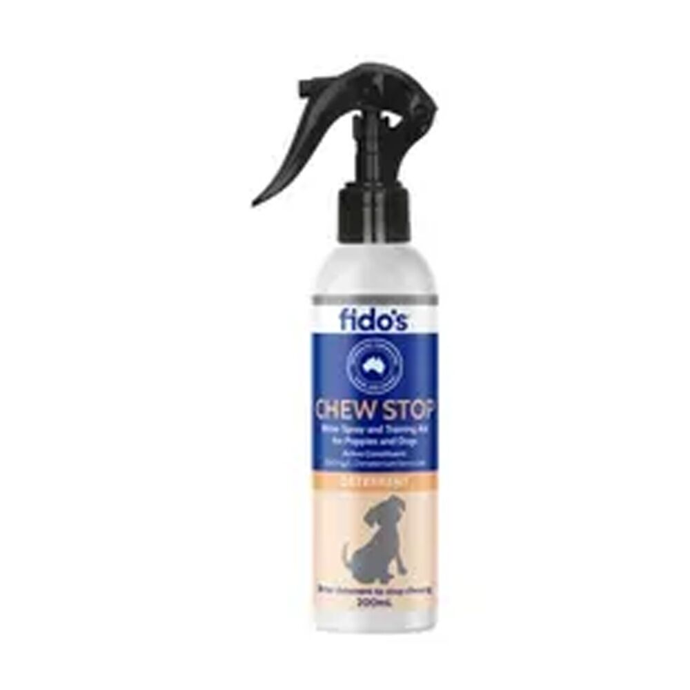 Fidos Dog Deterrent Behaviour Training Aid Chew Stop Spray 200ml (2 Pack) — image 2