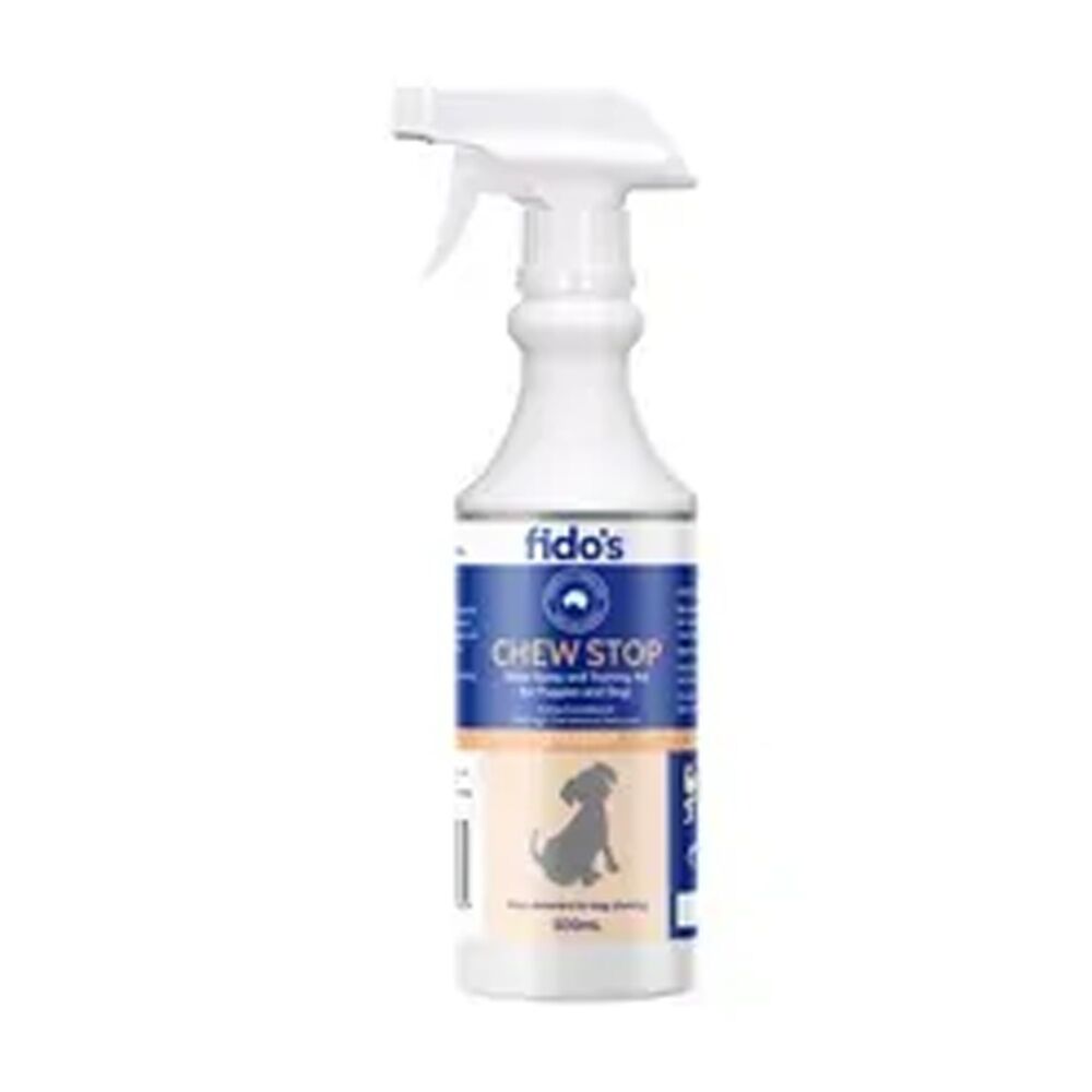 Fidos Dog Deterrent Behaviour Training Aid Chew Stop Spray 500ml (2 Pack) — image 2