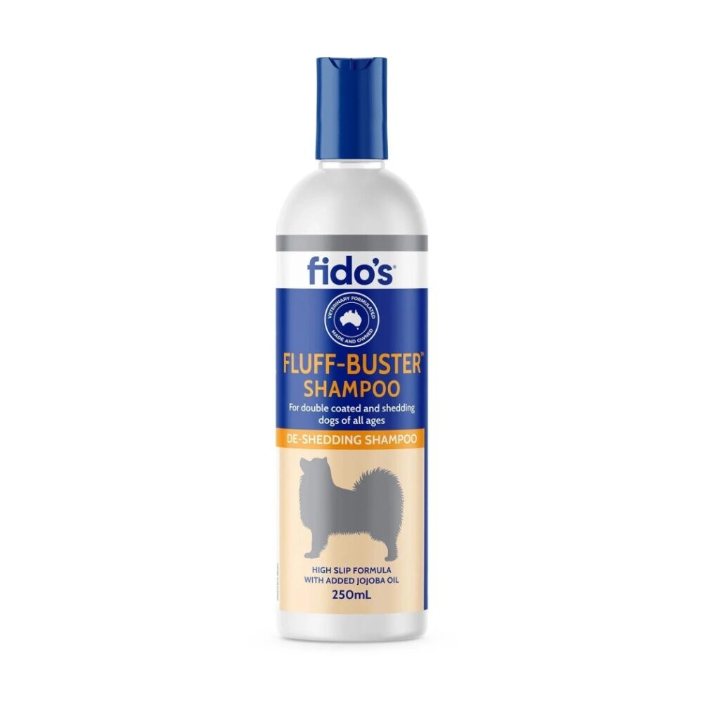Fidos Pet Dog Grooming Washing Care Shampoo Fluff Buster — 250ml