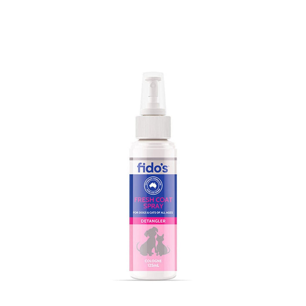 Fidos 125ml Fresh Coat Spray Deodorising Bottle Pet Grooming Care