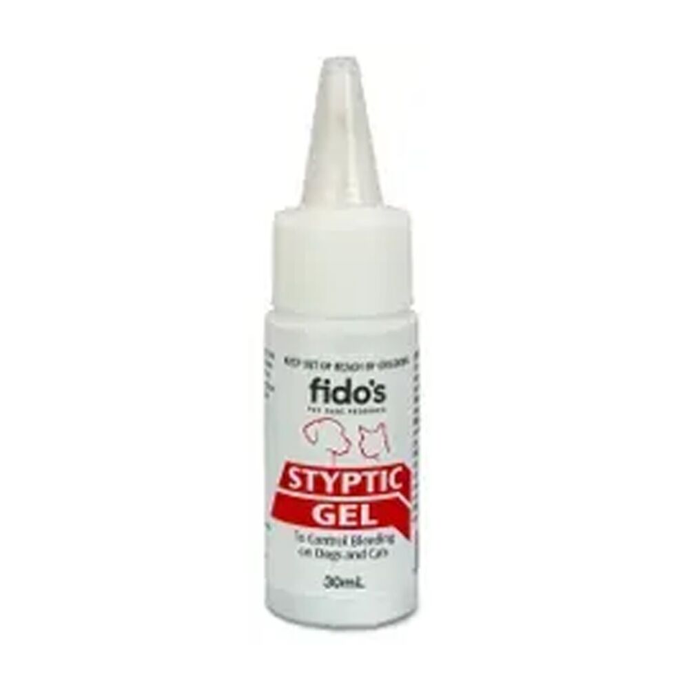 Fidos 30ml Pet Dog & Cat First Aid Bleeding Control Styptic Gel