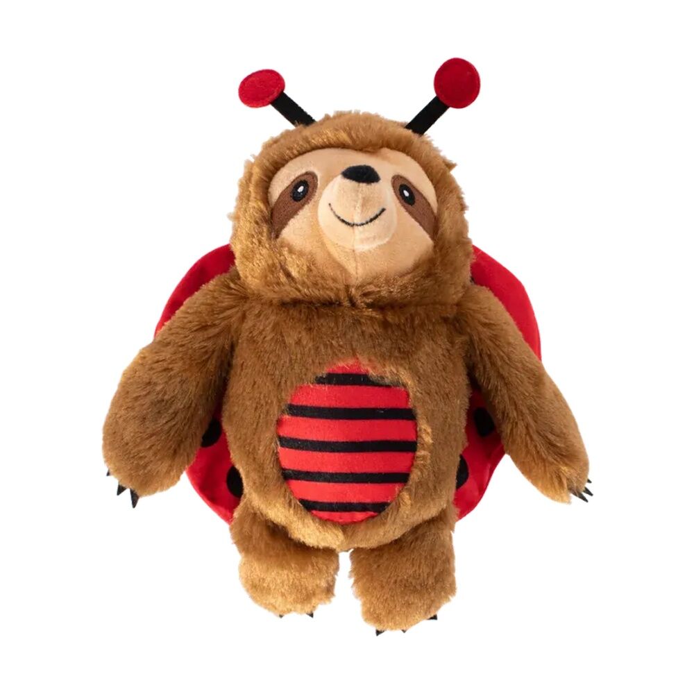 Fringe Studio Little Ladybug Soft Plush Dog Toy Multicolour (2 Pack) — image 2