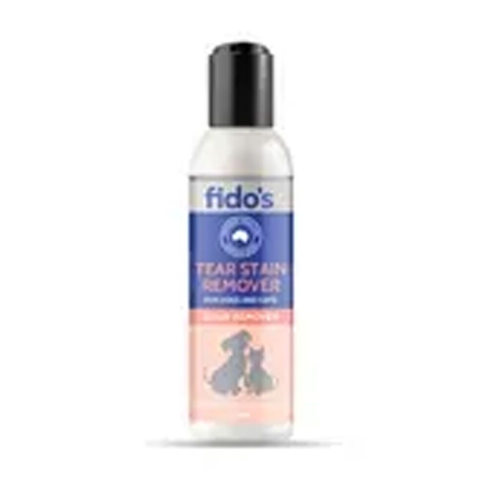 Fidos 125ml Pet Dogs & Cats Tear Stain Remover Grooming Care