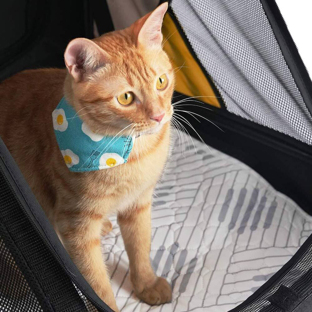 Ibiyaya Reusable Pet Underpad for Strollers/Carriers Nordic Fusion — image 2