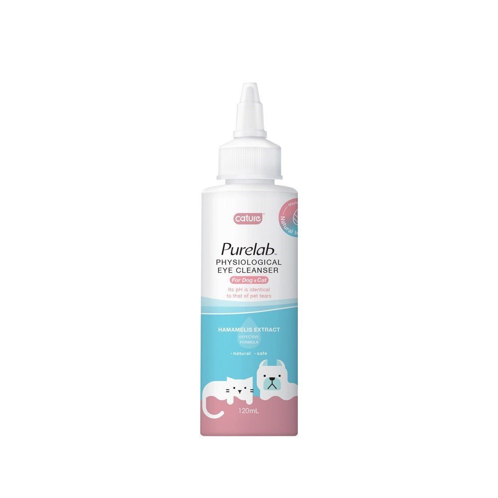 Cature Purelab Pet Cat/Dog 120ml Eye/Eyelid Cleanser/Grooming Cleaner White (2 Pack) — image 2