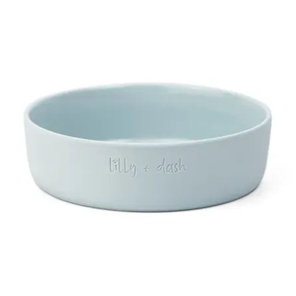 Lilly & Dash 230x210x70mm Sky Pet Dog Cat 1.75L Food Water Drinking Bowl