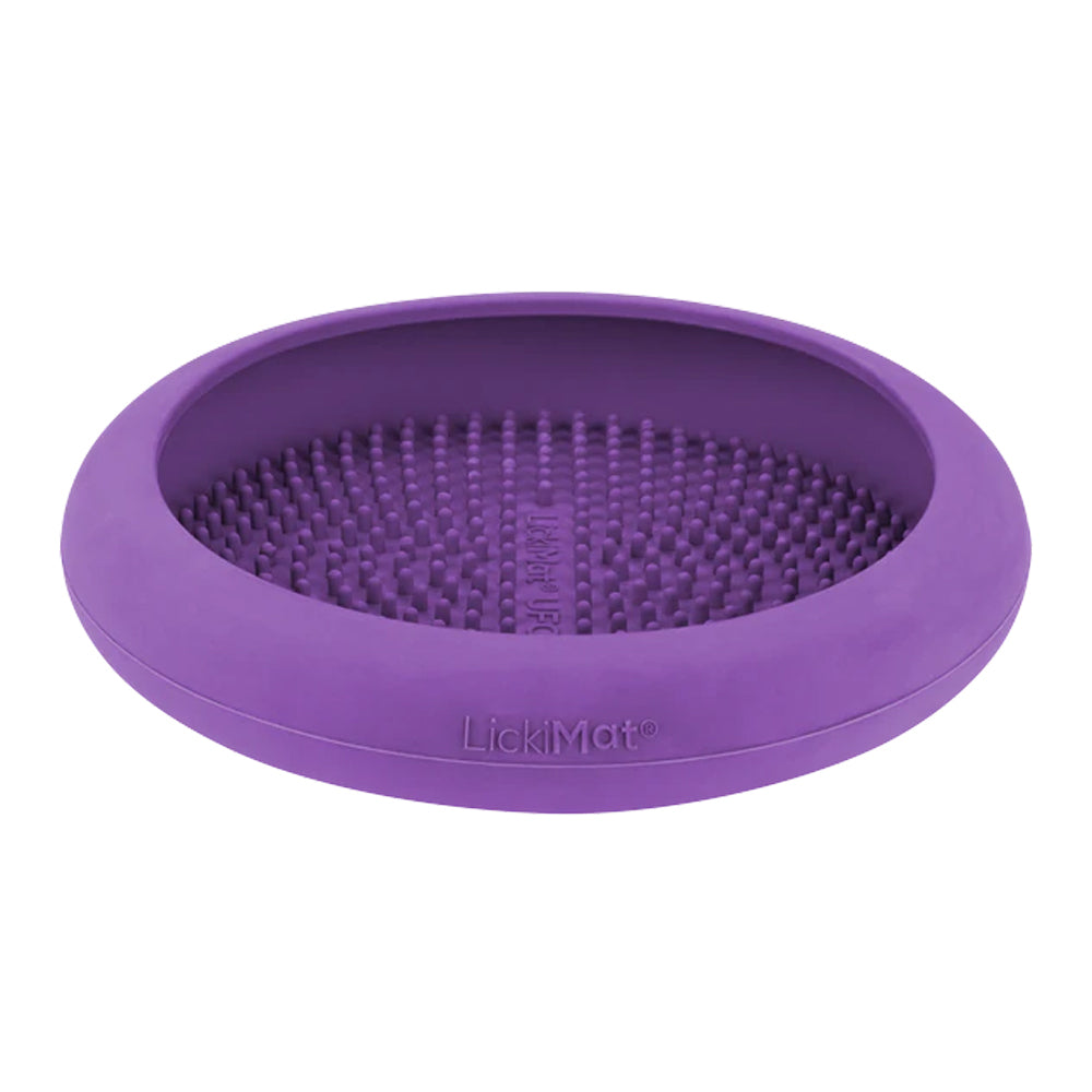 Lickimat Pet Dog UFO Feeder Purple — image 2