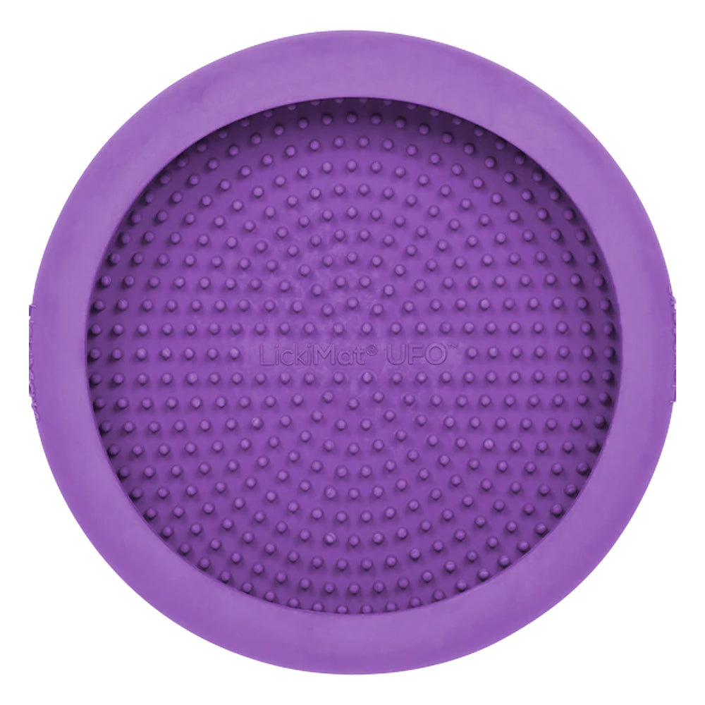 Lickimat Pet Dog UFO Feeder Purple — image 3