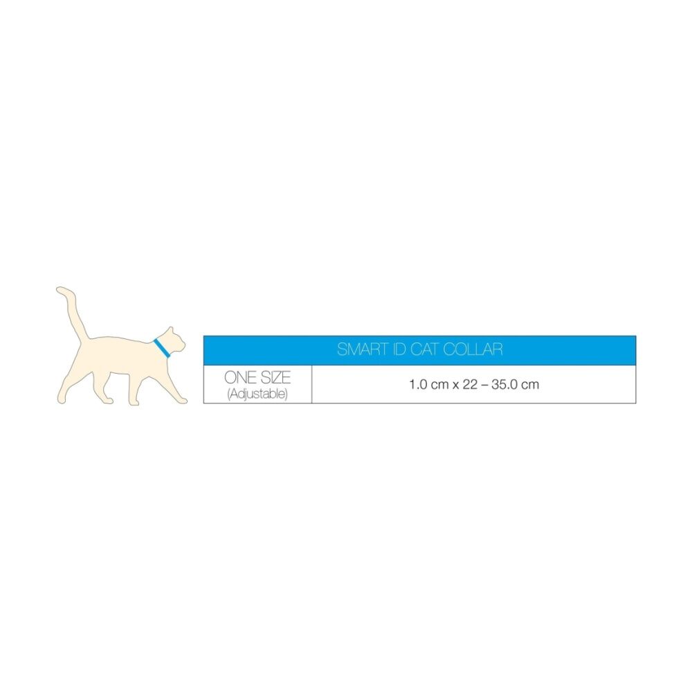 Max & Molly Comic Adjustable Fit Smart ID Cat Collar w/ Bell — image 2