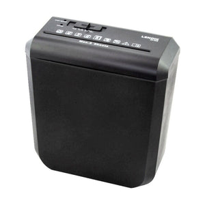Lenoxx 180W Black Paper Shredder w/10 Liter Bin 5 A4 Sheet Shred Capacity