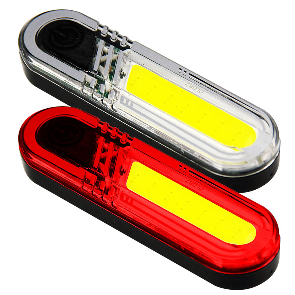 Tomcat 3W COB LED Front/Head Rear/Tail Bicycle/Bike Light/Headlight Lamp (2 Pieces)