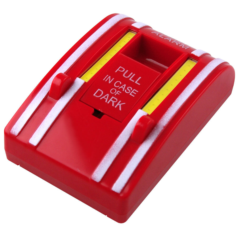 Tomcat 3W COB Switch Light Alarm 260LM Wall Mountable w/ 3x AAA Batteries Red — image 4