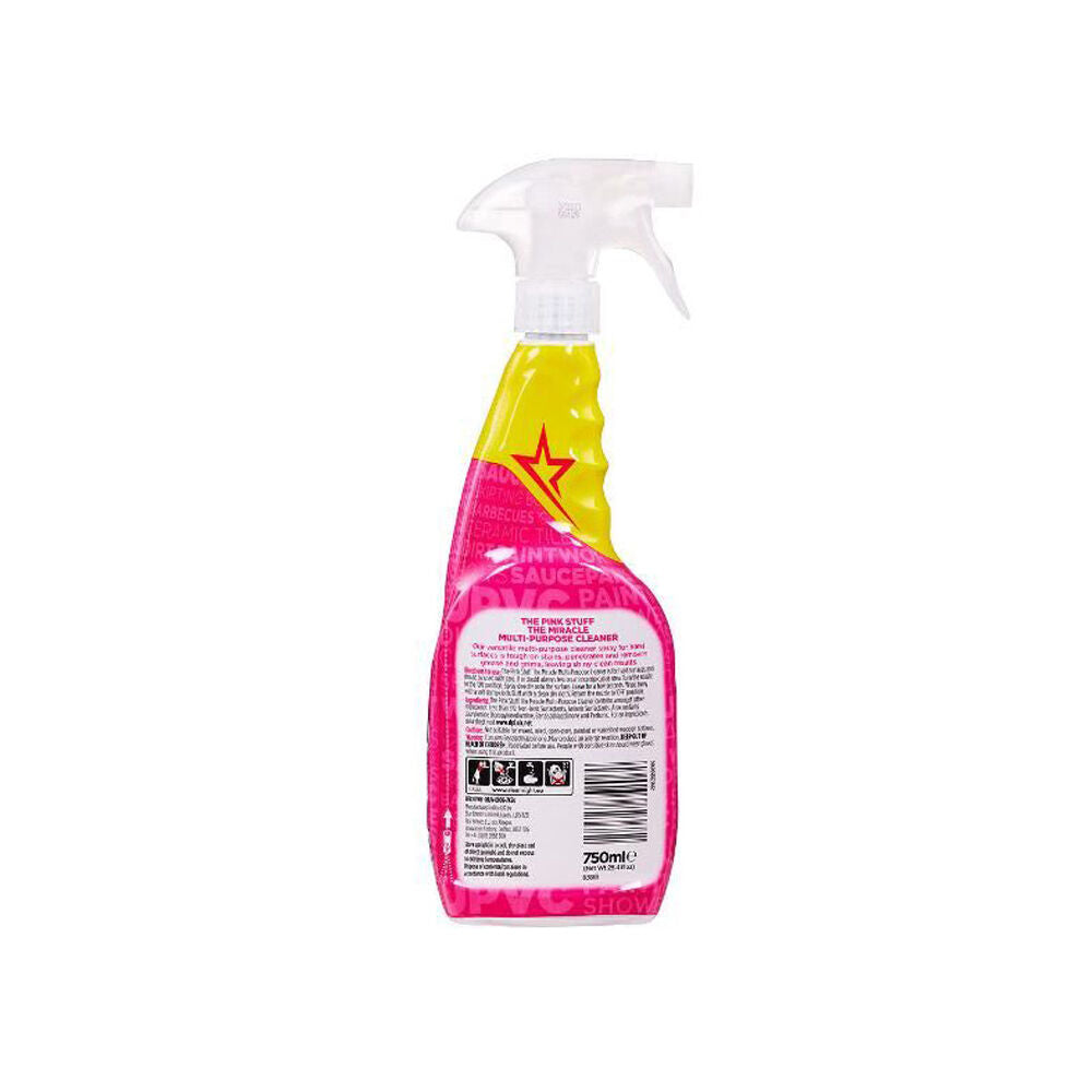The Pink Stuff Multi-Purpose Cleaner Spray Deep Clean Surface Household 750ml — image 2