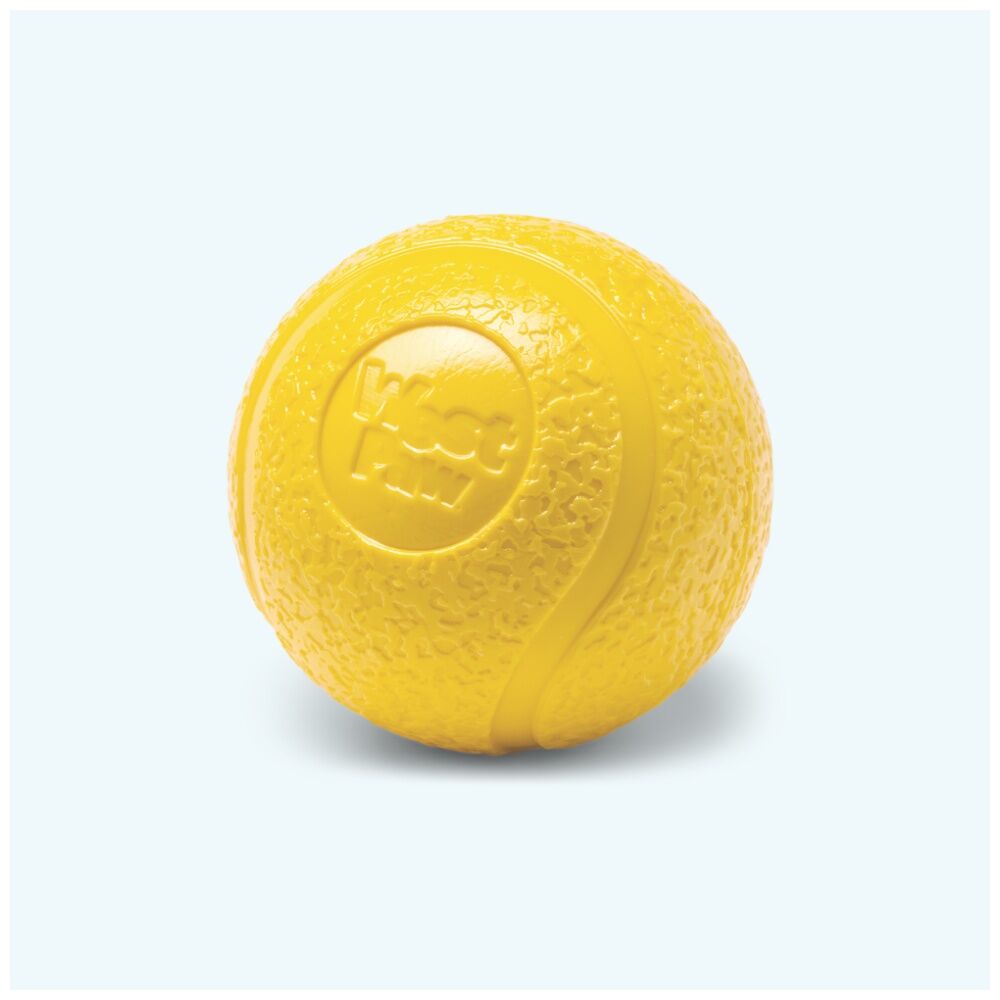 West Paw Boundr Dog Ball 2 Pack Small Recyclable Zogoflex Chew Toy Floats — image 2